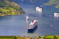 View of Geiranger fjord, Norway