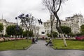 General Jose de San Martin Equestrian Statue in Lima, Peru Royalty Free Stock Photo