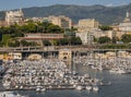 View of the Genoa Port