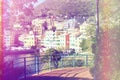 View of Genova Nervi. Royalty Free Stock Photo