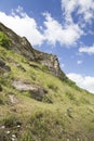 View of a gentle slope