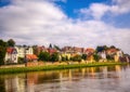 View of the German city of Meissen