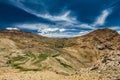 Gete village and Spiti valley in Himalayas. Spiti valley, Himachal Pradesh, India Royalty Free Stock Photo