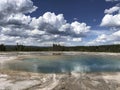 Yellowstone geyser