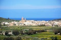 View of Ghasri, Gozo, Malta. Royalty Free Stock Photo