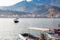 View of Giardini Naxos town from port