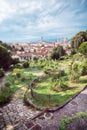 View from Giardino delle Rose to the city of Florence