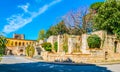 View of the Giardino Scotto in Pisa in Italy...IMAGE