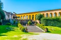 View of the Giardino Scotto in Pisa in Italy...IMAGE