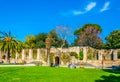 View of the Giardino Scotto in Pisa in Italy...IMAGE Royalty Free Stock Photo