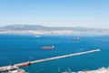 View of Gibraltar Bay Royalty Free Stock Photo