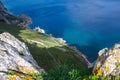 View of the Gibraltar rock