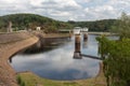 Gileppe dam in Belgium with two drinking water supply systems