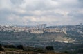 View of Gilo - Israeli settlement in south-western Jerusalem Royalty Free Stock Photo