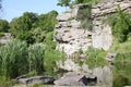 View of the Girsky Tikich river on the Buky canyon