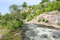 View of the Girsky Tikich river on the Buky canyon