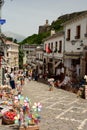 View of Gjirokaster old town. Albania Royalty Free Stock Photo