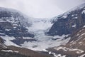 View of glacie in Canadian Rockies Royalty Free Stock Photo