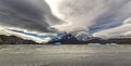 Lake grey , Torres del Paine National Park, in Chile