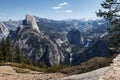 View from Glacier Point Road Royalty Free Stock Photo