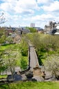 View of Glasgow from the Necropolis Royalty Free Stock Photo