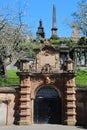 View of the Glasgow Necropolis, Scotland Royalty Free Stock Photo