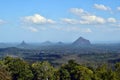 View on Glass House Mountains