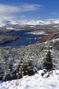 View from Glen Garry Royalty Free Stock Photo