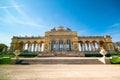 View on Gloriette monument in Schonbrunn Palace in Vienna