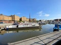 A view of Gloucester Docks