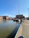 A view of Gloucester Docks