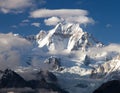 View from Gokyo Ri to mount Gyachung Kang 7952m