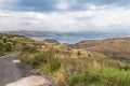 View from the Golan Heights to the Sea of Galilee - Kineret, Is Royalty Free Stock Photo