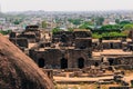 A View of Golconda Fort And Hyderabad City In One Click