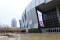 View of Golden 1 Center in Sacramento, California Royalty Free Stock Photo