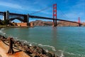 View of Golden Gate Bridge in San Francisco, USA Royalty Free Stock Photo