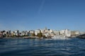 View of the Golden horn Bay and Galata tower in Istanbul Royalty Free Stock Photo