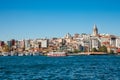 The view of the Golden Horn, Istanbul, Turkey Royalty Free Stock Photo