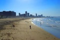 A View of Golden Mile Beach, Durban, South Africa