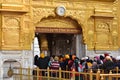 View of golden temple sri Harmandir sahib in Amritsar, India