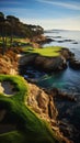 The Majestic Landscape: A Visual Feast of Golf, Nature, and Arch