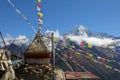 View of gompa from Dole