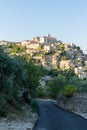 View on Gordes small medieval town in Provence south France