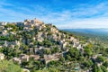 View on Gordes, a small typical town in Provence, France Royalty Free Stock Photo