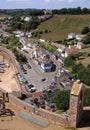 View from Gorey Castle, Jersey Royalty Free Stock Photo