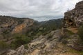 View of gorges of Riaza in Segovia Spain