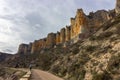 View of gorges of Riaza in Segovia Spain