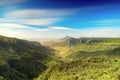 View from the Gorges viewpoint. Mauritius.