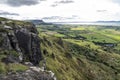 The view from Gortmore viewpoint, Northern Ireland Royalty Free Stock Photo