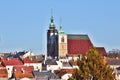 View of the Gothic Church of St. James, Jihlava Czech Republic